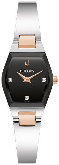 Bulova Women's Gemini Two-tone Stainless Steel Quartz Watch With