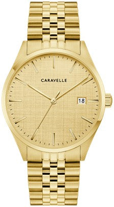 チェシャー SP BGS 9.5 (ゴールドラベル) Caravelle Classic Men's Quartz Watch 44B132 – J.H. Young Jewellers