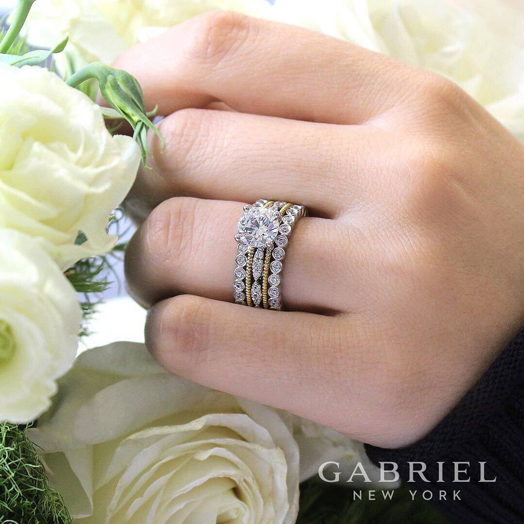Gabriel New York stackable ring