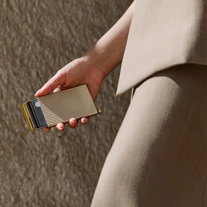 Secrid Fluted Cashmere Premium Cardprotector