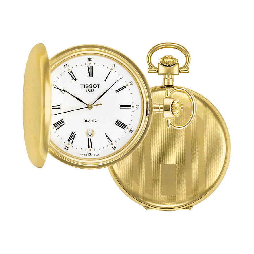 Tissot Savonnette Pocket Watch Men's Quartz Watch T83.4.553.13