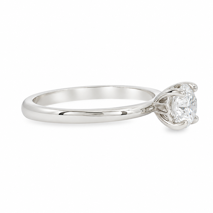 Women's 14K White Gold Solitaire Ring Mount 420-00139