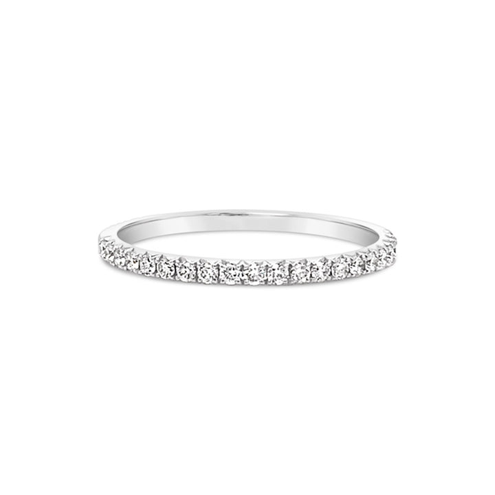 18K White Gold SI2 F/G 0.20 CTW Diamond Women's Wedding Band