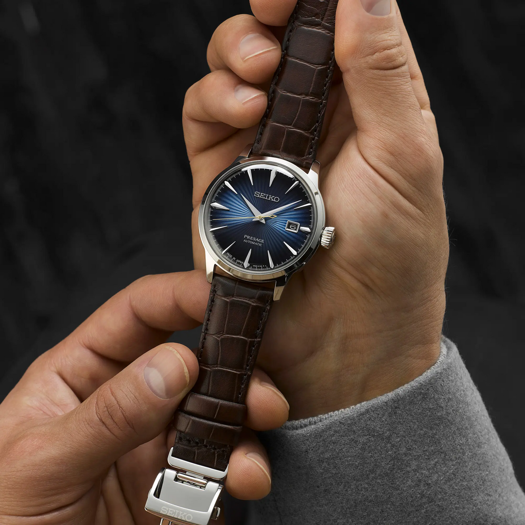 Seiko presage blue moon power reserve sale