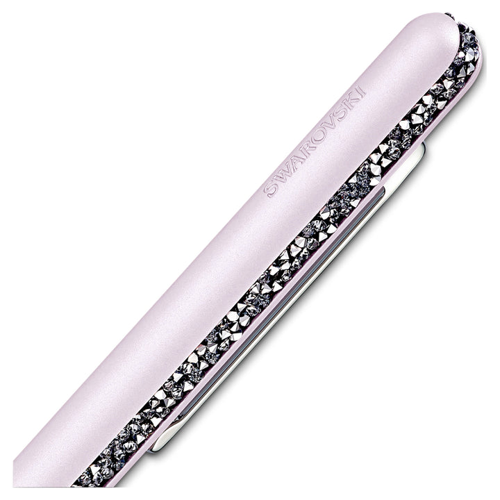 Pink Lacquered Swarovski Pen With Crystal Rocks