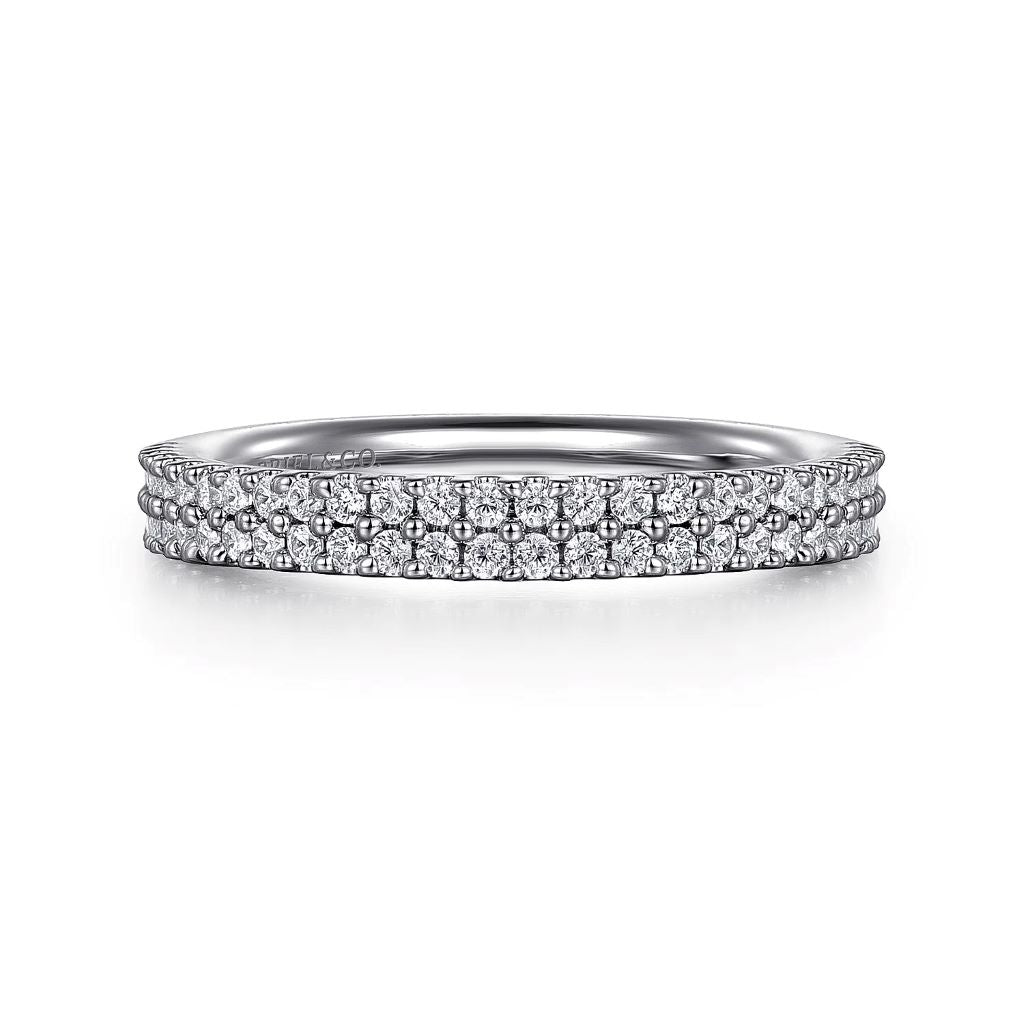 14K White Gold 0.31 CTW SI2 G/H Diamond Anniversary Ring