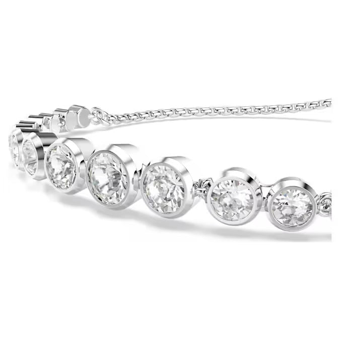 Swarovski Imber Rhodium Plated Bracelet With Clear Crystals 5705451