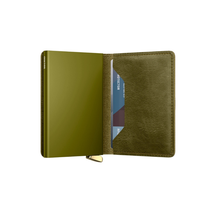 Secrid Premium Basco Olive Slimwallet
