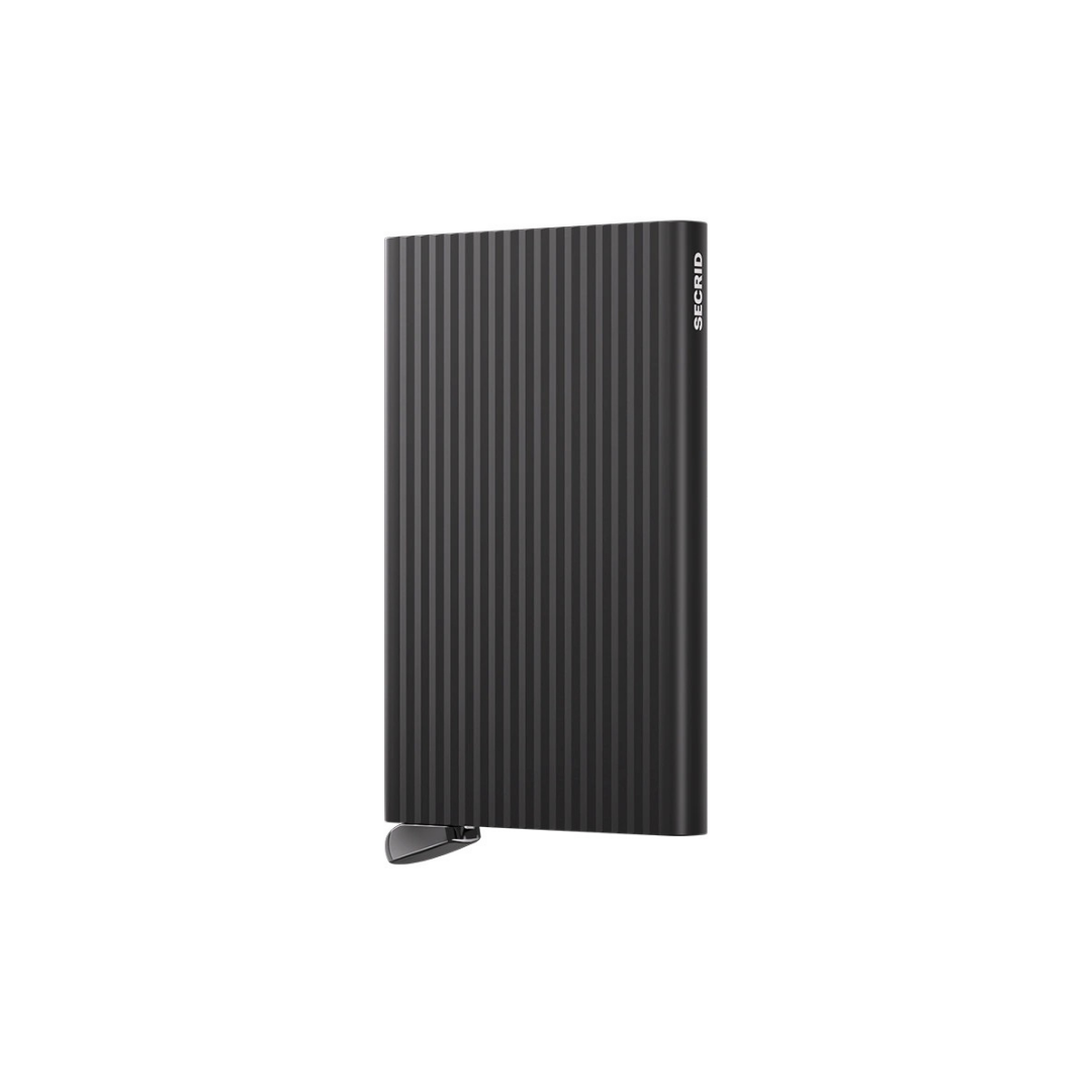 Secrid Fluted Black Premium Cardprotector