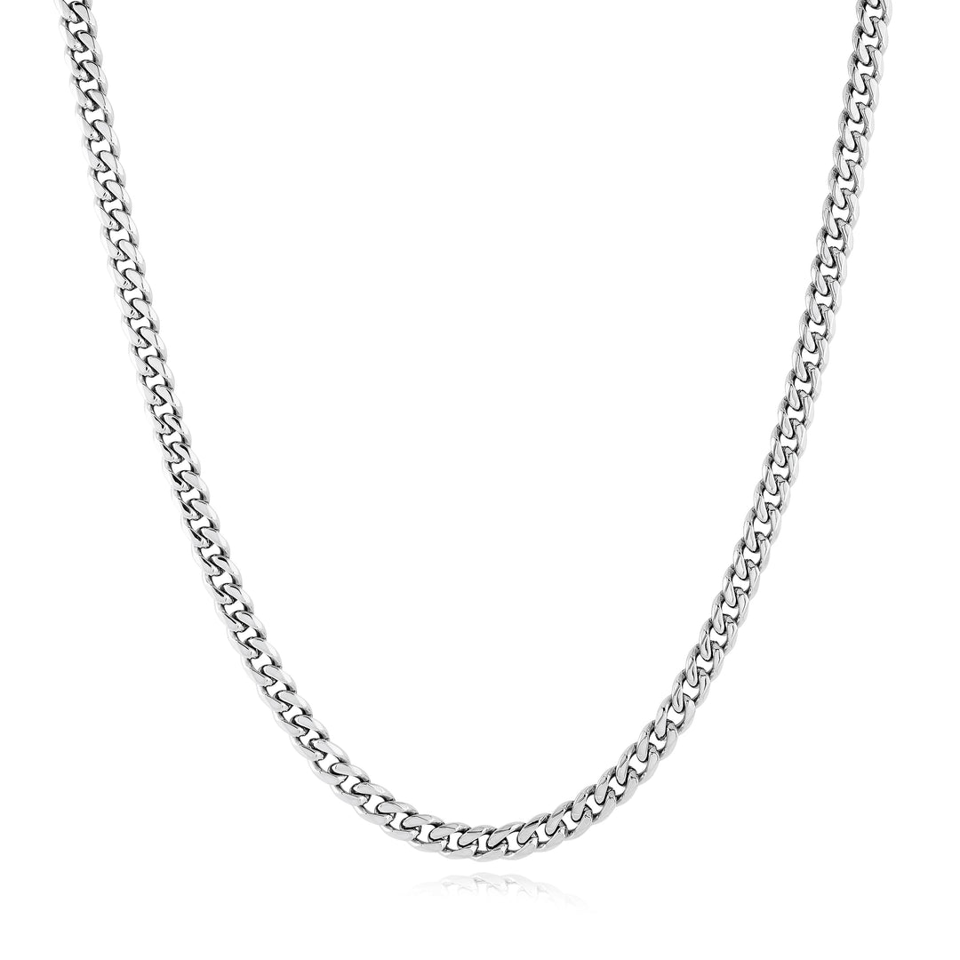 Italgem Men's Stainless Steel Curb Link 24" Chain