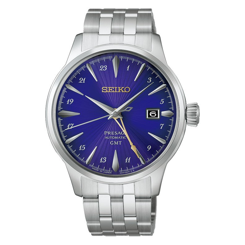 Seiko Presage GMT Cocktail Time - 145th Anniversary Limited Edition Men's Automatic Watch HCB006J1