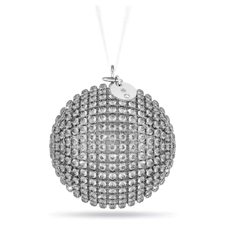 Swarovski Holiday Magic Mesh Ball Ornament With Clear Crystals 5737045