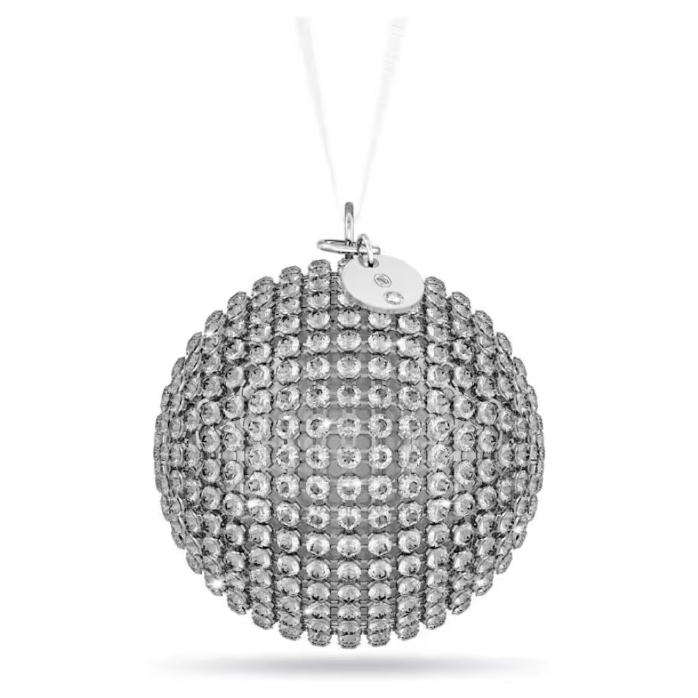 Swarovski Holiday Magic Mesh Ball Ornament With Clear Crystals 5737045