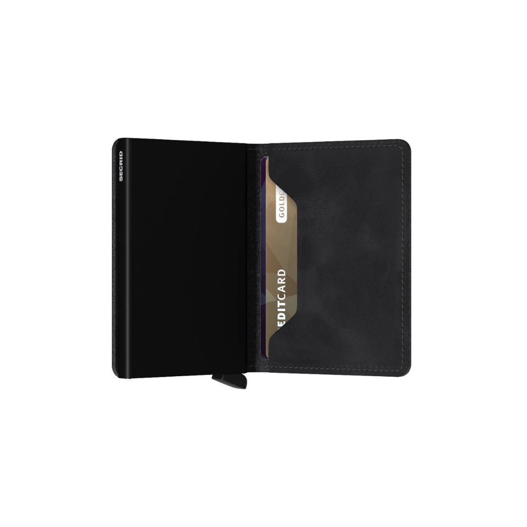 Secrid Vintage Black Slimwallet