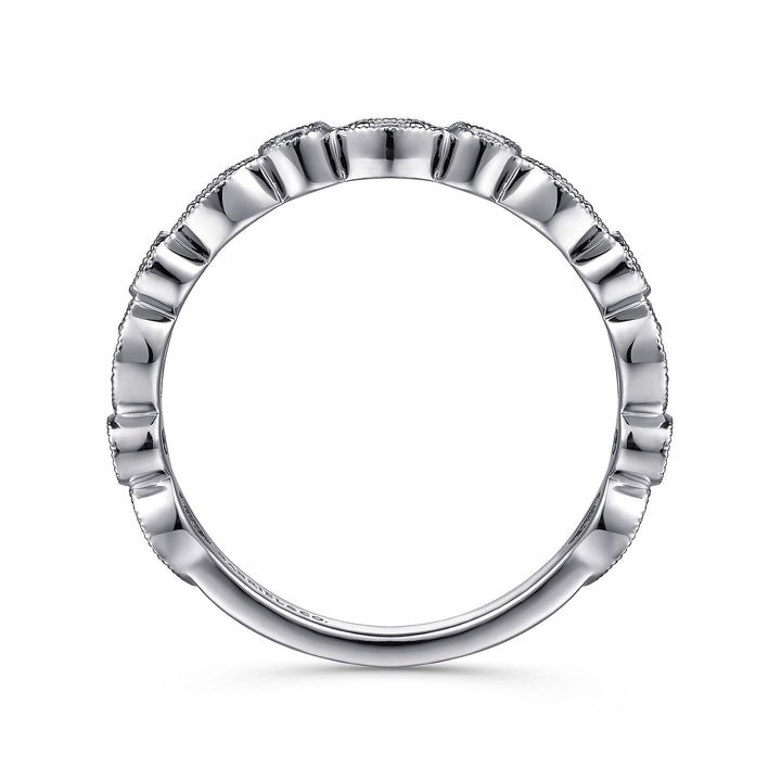 14K White Gold SI G/H 0.30 CTW Diamond Women's Wedding Band