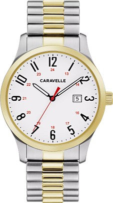 Caravelle Traditional Men's Quartz Watch 45B147