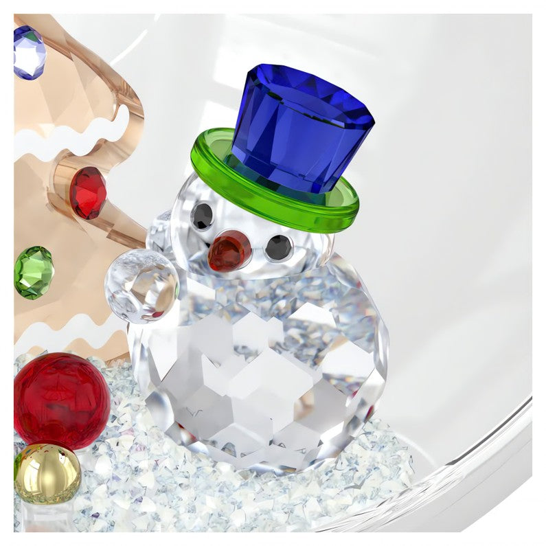 Swarovski Holiday Cheers Tree and Snowman Ball Ornament 5701509