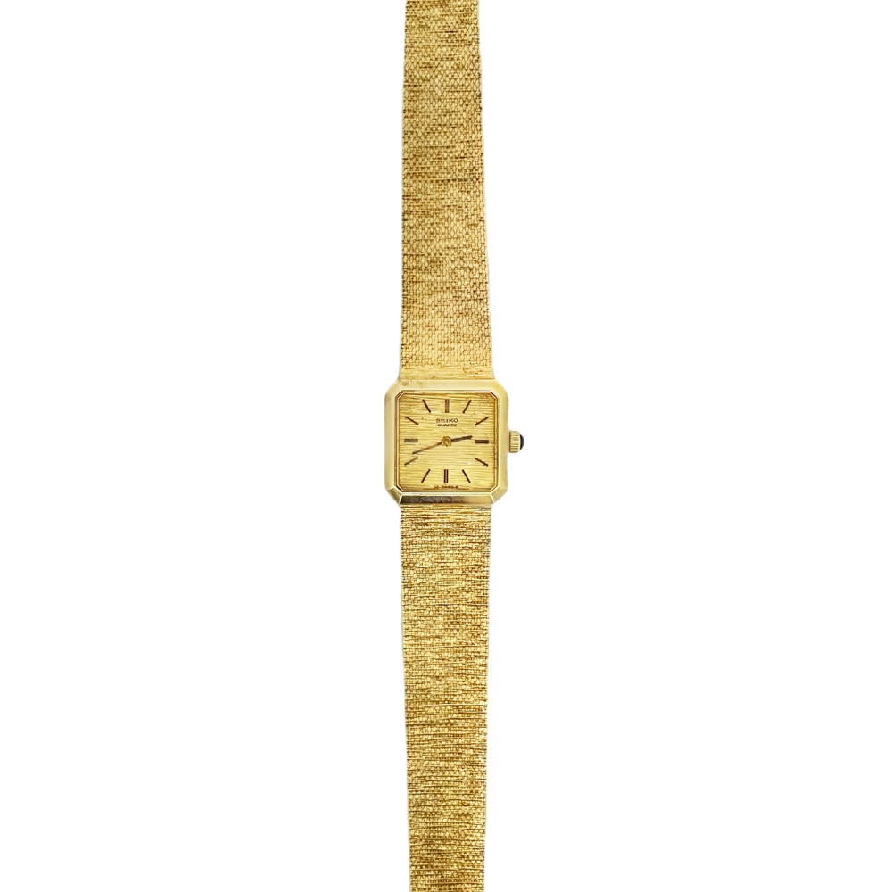 Estate - 14K Yellow Gold Seiko Watch 14-2280-A