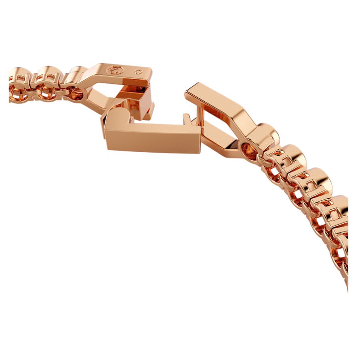 Swarovski Imber Rose Gold-Tone Plated Bracelet With Black Crystals 5734240