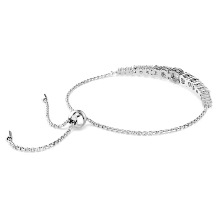 Swarovski Matrix Rhodium Plated Bracelet With Clear Crystals 5690677