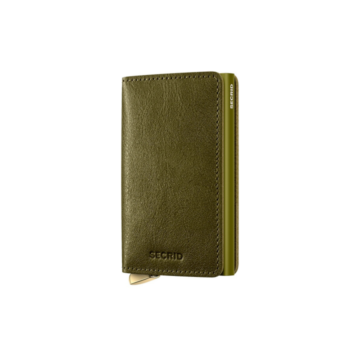 Secrid Premium Basco Olive Slimwallet
