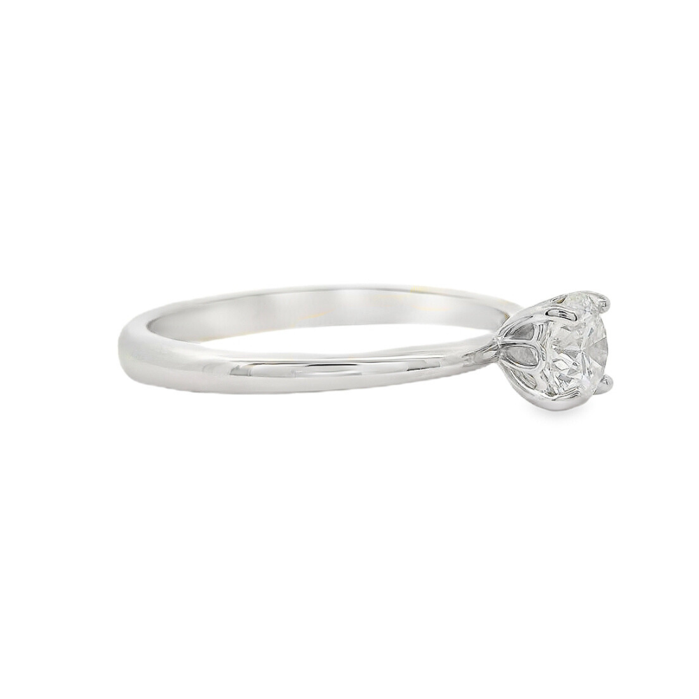 Women's 14K White Gold Solitaire Ring Mount 420-00139