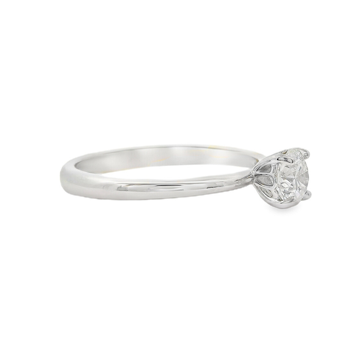 Women's 14K White Gold Solitaire Ring Mount 420-00139