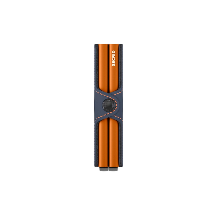 Secrid Matte NIghtblue-Orange Twinwallet