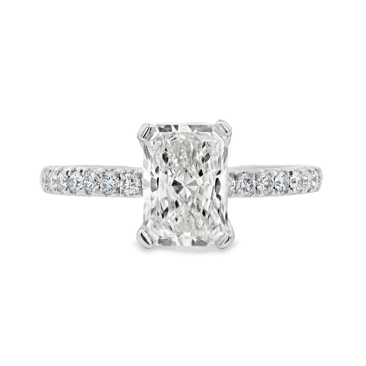 14K White Gold Classic 0.30 CTW Diamond Semi-Mount Engagement Ring