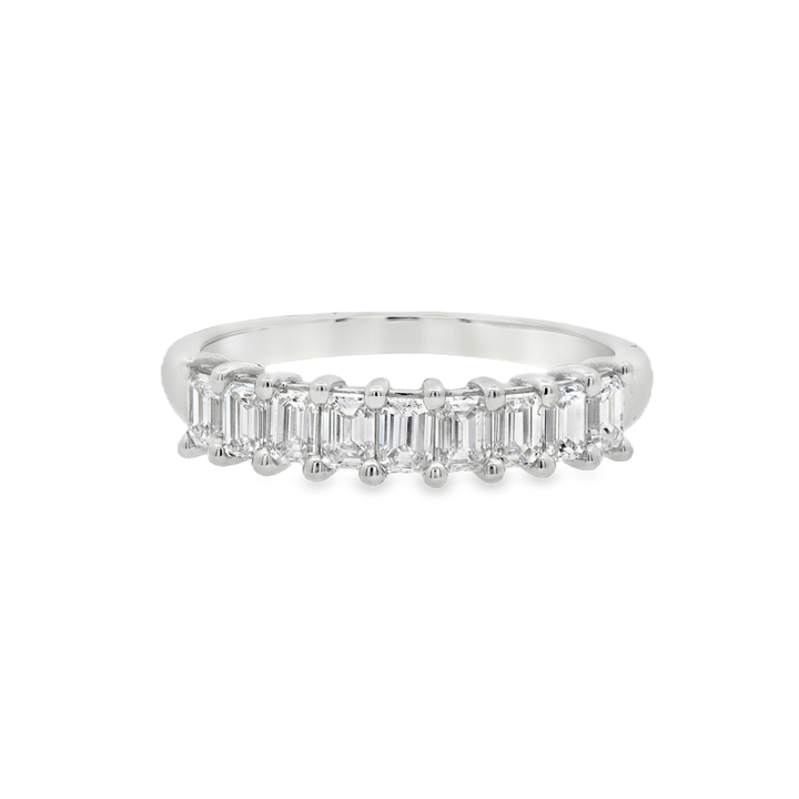 18K White Gold 0.91 CTW VS G/H Diamond Anniversary Ring