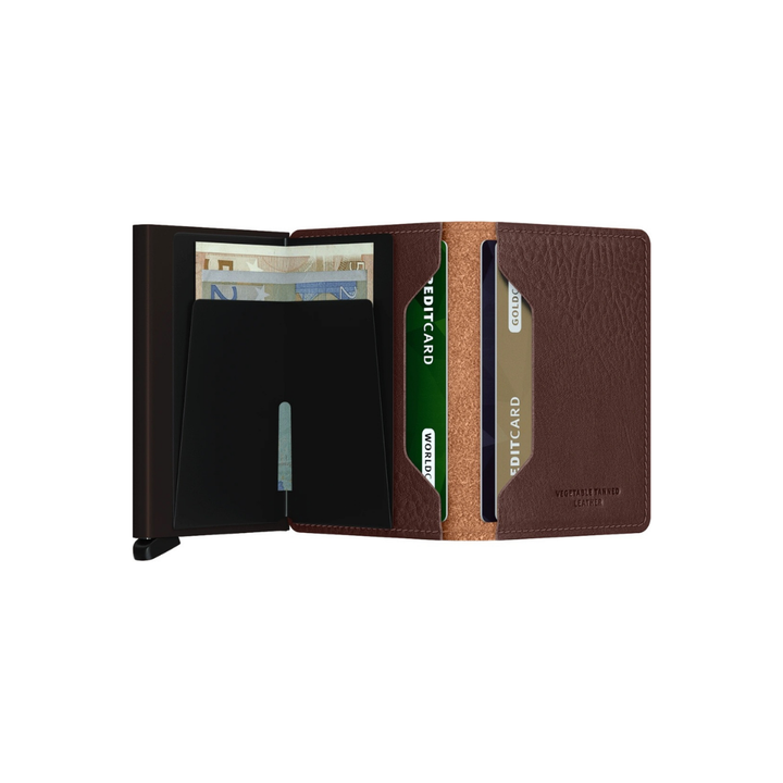 Secrid Vegetable Tanned Espresso-Brown Slimwallet