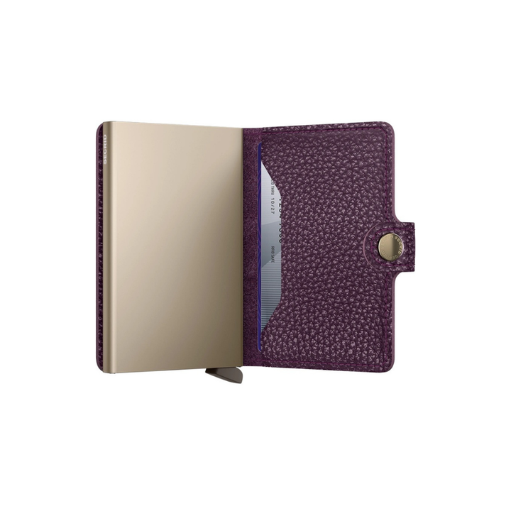 Secrid Pebble Grape Miniwallet
