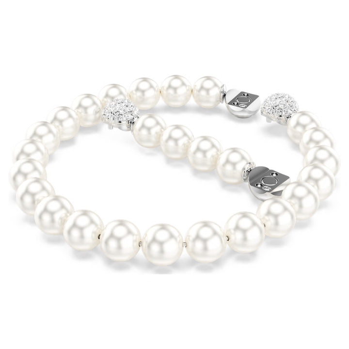 Swarovski Matrix Rhodium Plated Pearl Bracelet 5747747