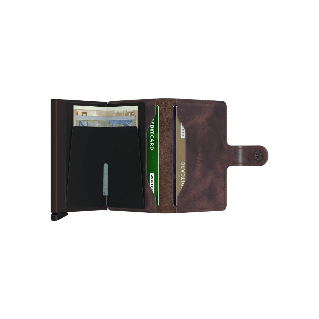 Secrid Vintage Chocolate Miniwallet
