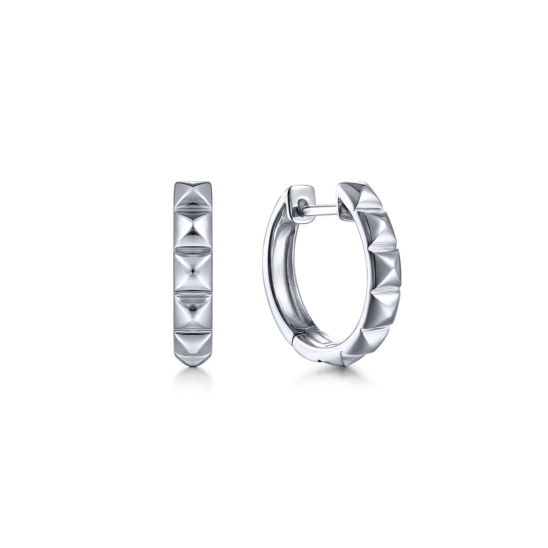 Sterling Silver Gabriel & Co. Huggie Earrings