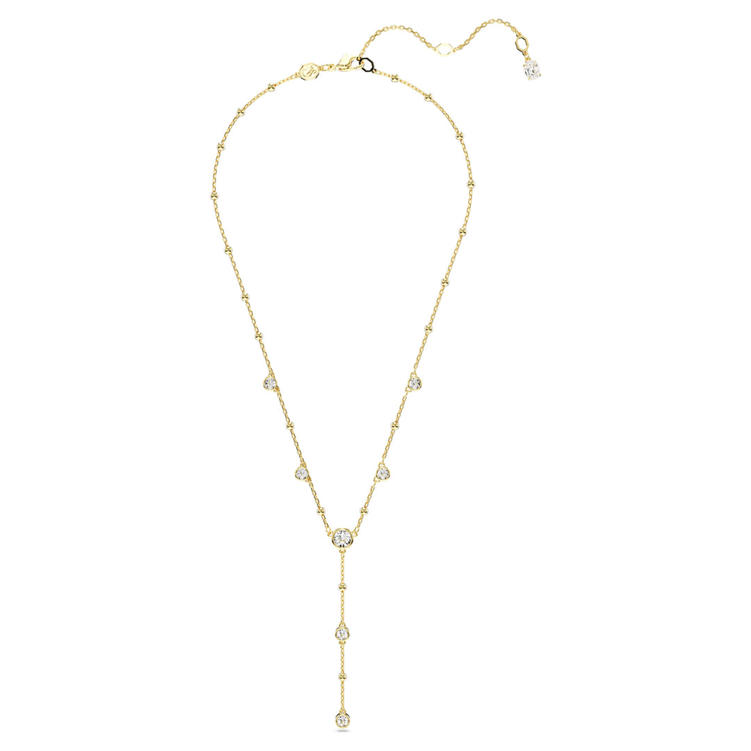 Swarovski Imber Gold-Tone Plated Necklace With Clear Crystals 5684510