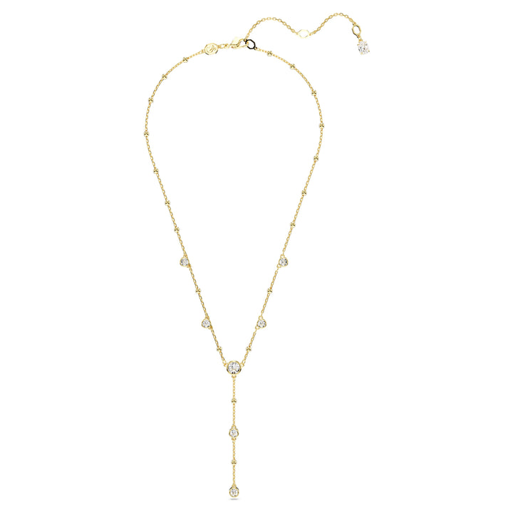 Swarovski Imber Gold-Tone Plated Necklace With Clear Crystals 5684510