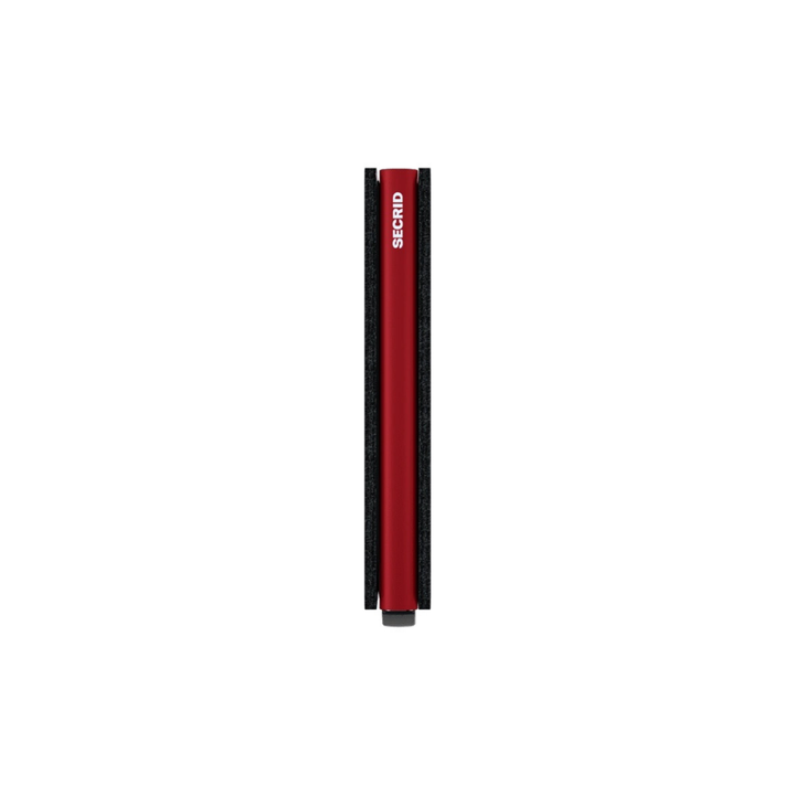Secrid Matte Black-Red Slimwallet