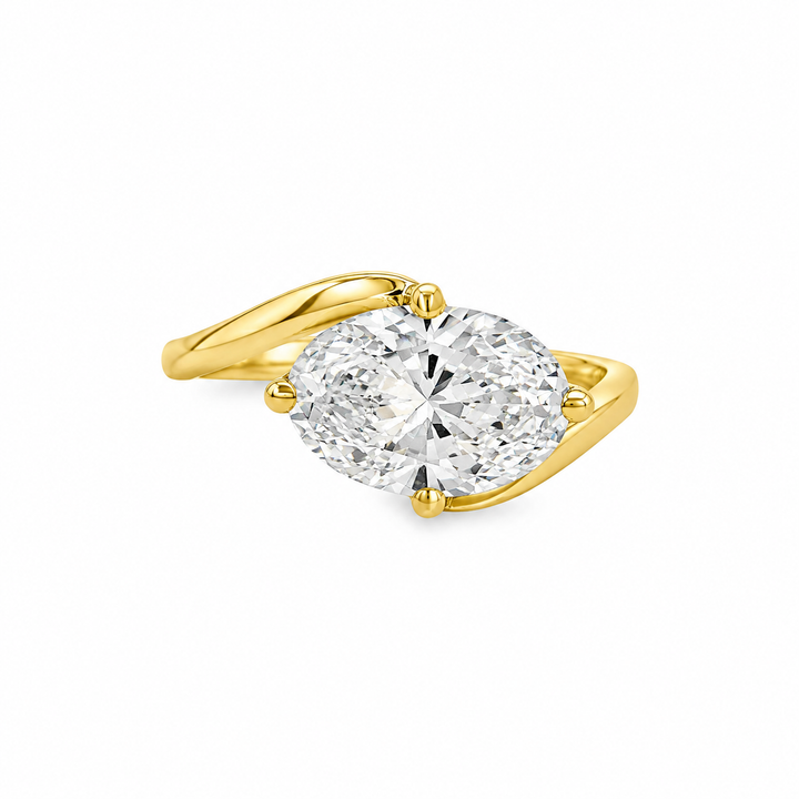 14K Yellow Gold 2.50 CTW LAB Grown Diamond Ring
