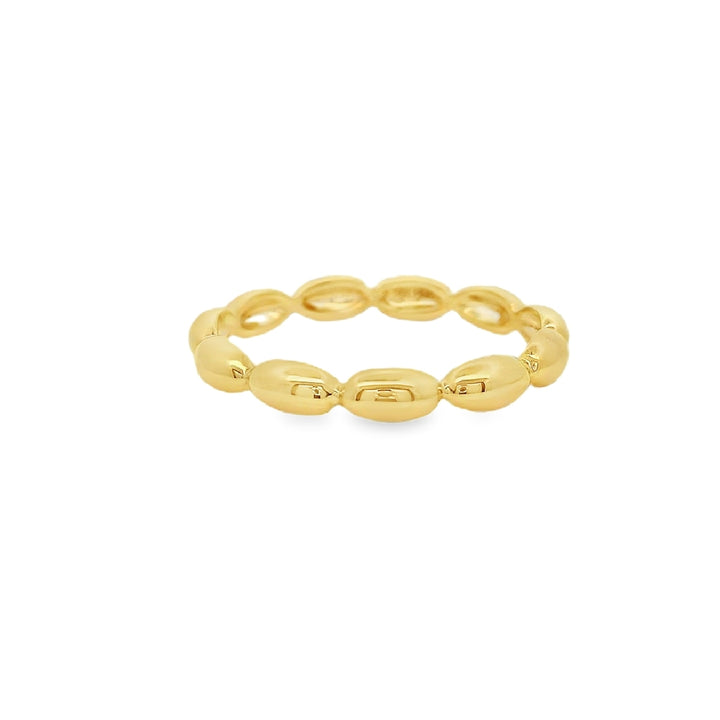 Women's 14K Yellow Gold Ralf Mezger Polished Scalloped  Stacking Ring