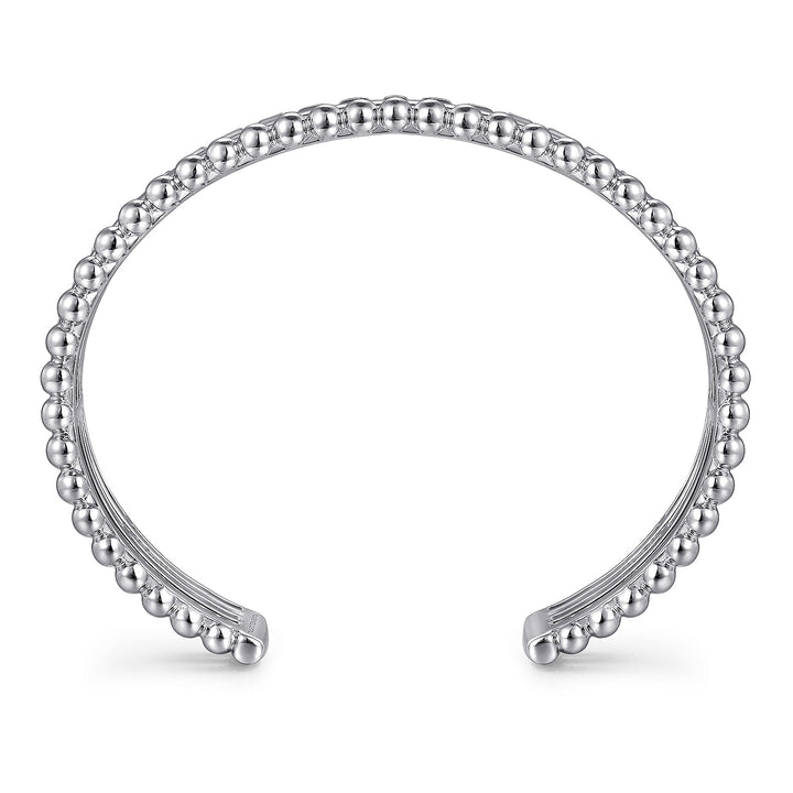 Gabriel & Co. Silver Multi-Row Bangle Bracelet