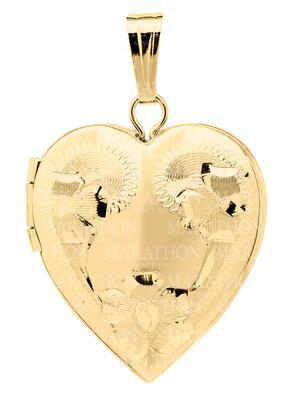 Women's Gold Filled Yellow Gold Locket Necklace