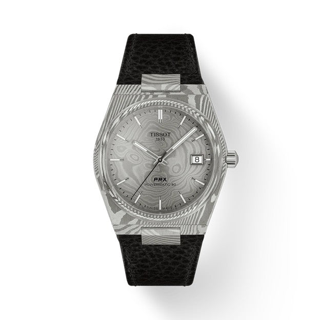 Tissot PRX Damascus Steel Men's Automatic Watch T137.807.96.081.00
