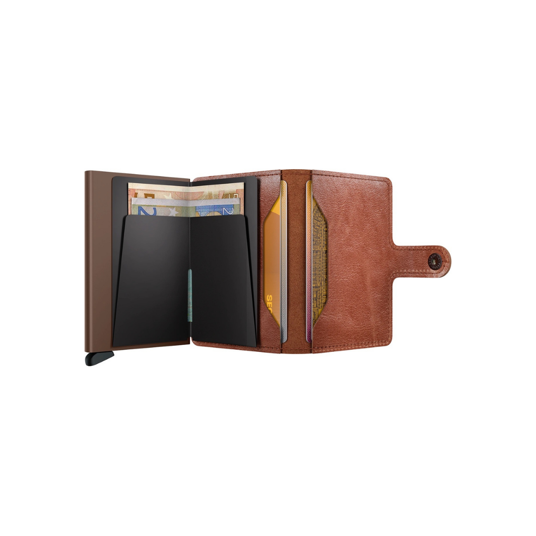 Secrid Vintage Cognac-Brown Miniwallet