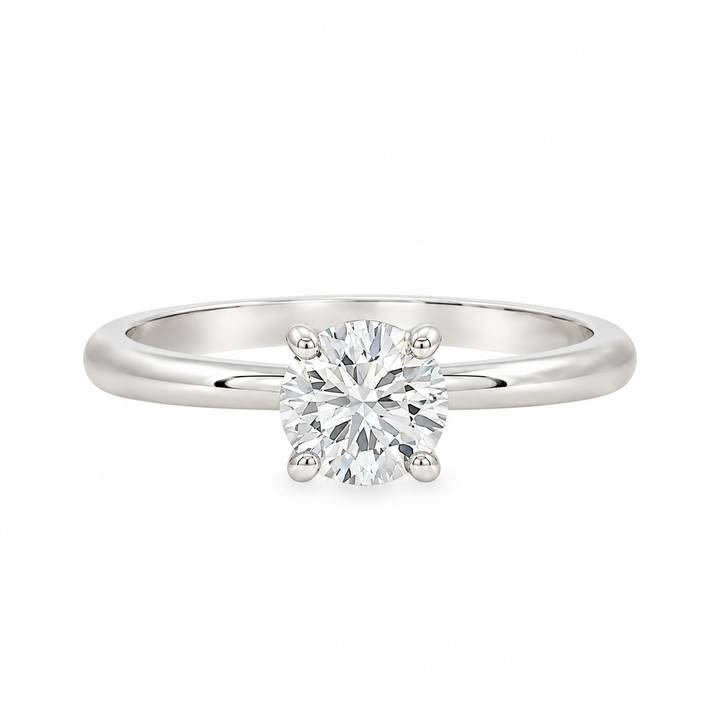 Women's 14K White Gold Solitaire Ring Mount 420-00139