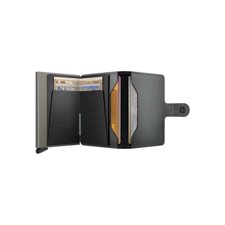 Secrid Matte Satin Steel Miniwallet