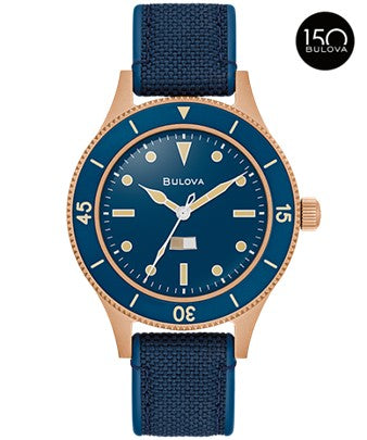 Bulova Mil Ships Men's Automatic Watch 98A325
