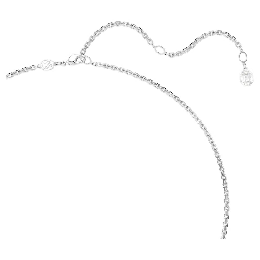 Swarovski Millenia Rhodium Plated Necklace With Clear Crystals 5725768