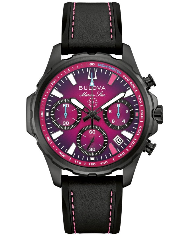 Bulova E1 Team Miami Marine Star Men's Quartz Watch 98B476