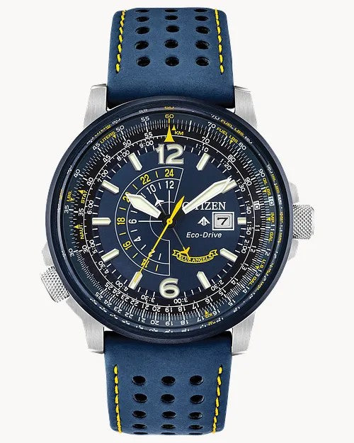 Citizen Promaster Nighthawk Blue Angels Men's Eco-Drive Watch BJ7007-02L